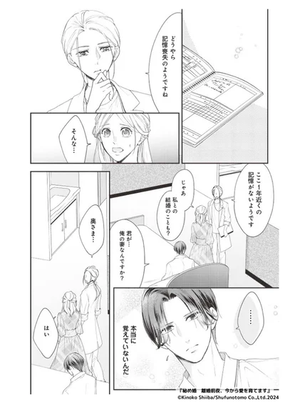 『秘め婚―離婚前夜、今から愛を育てます―』より