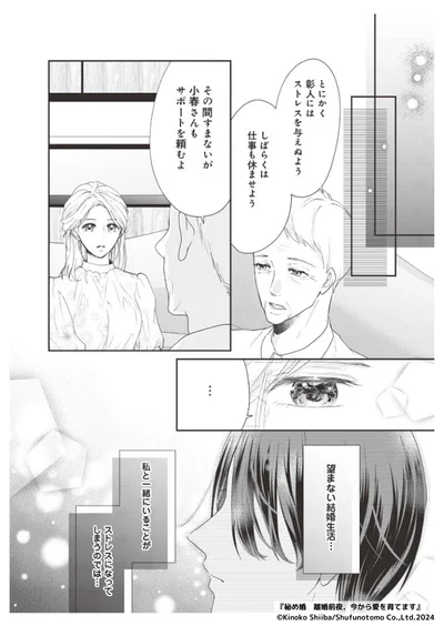 『秘め婚―離婚前夜、今から愛を育てます―』より