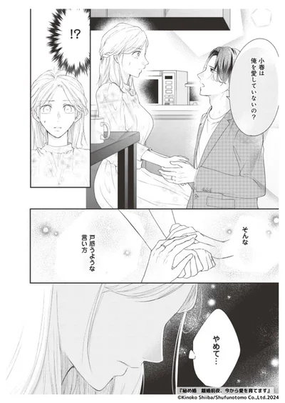 『秘め婚―離婚前夜、今から愛を育てます―』より