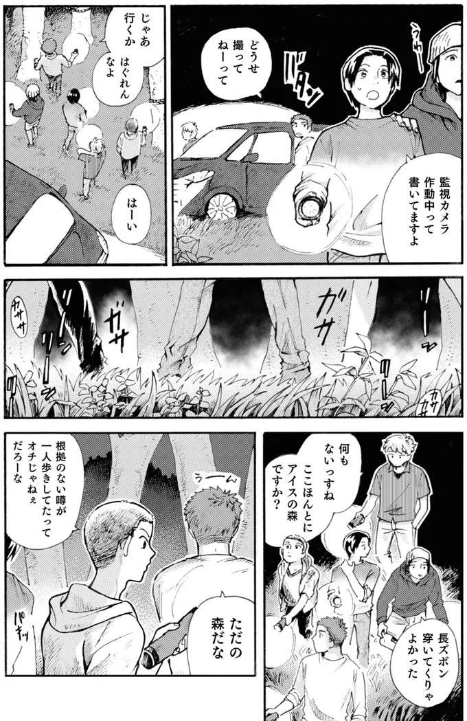 ただの森だな