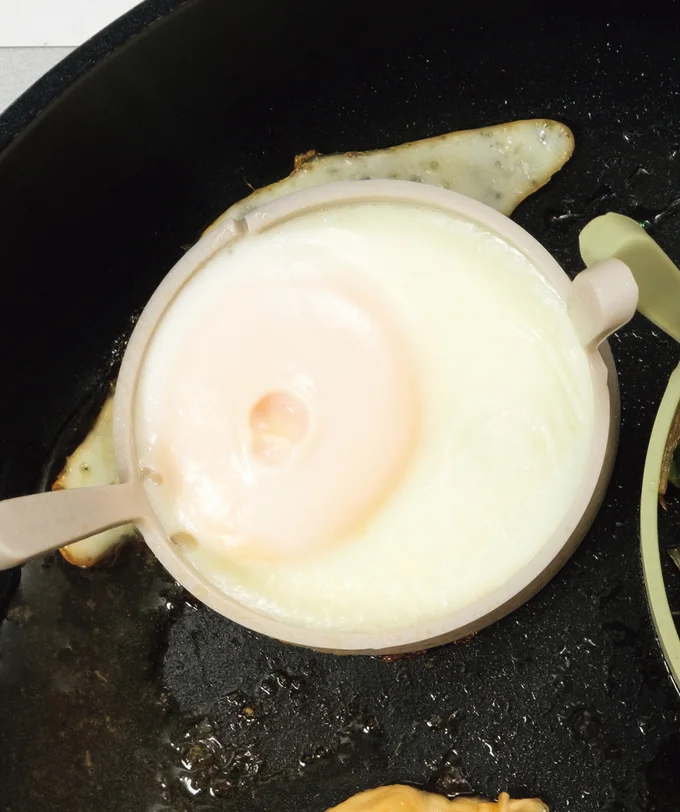塩味の目玉焼き
