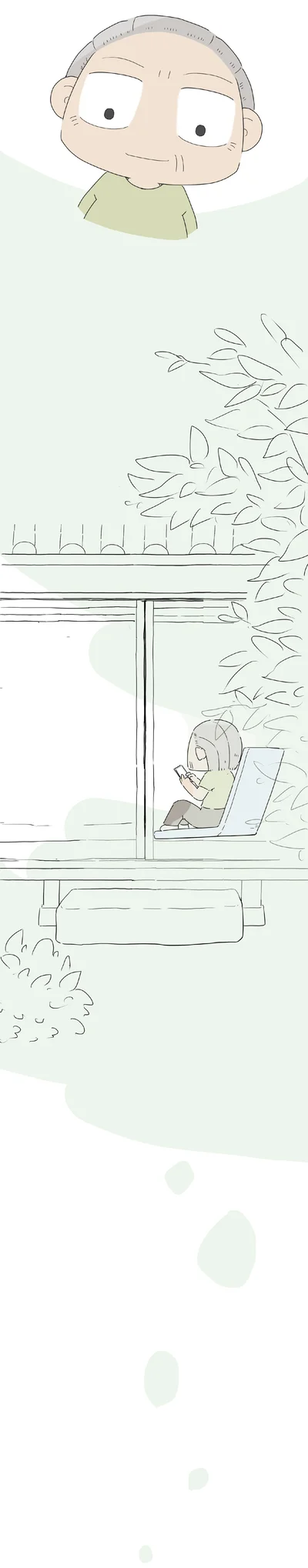 『ハルとゲン 70歳、はじめての子育て』より