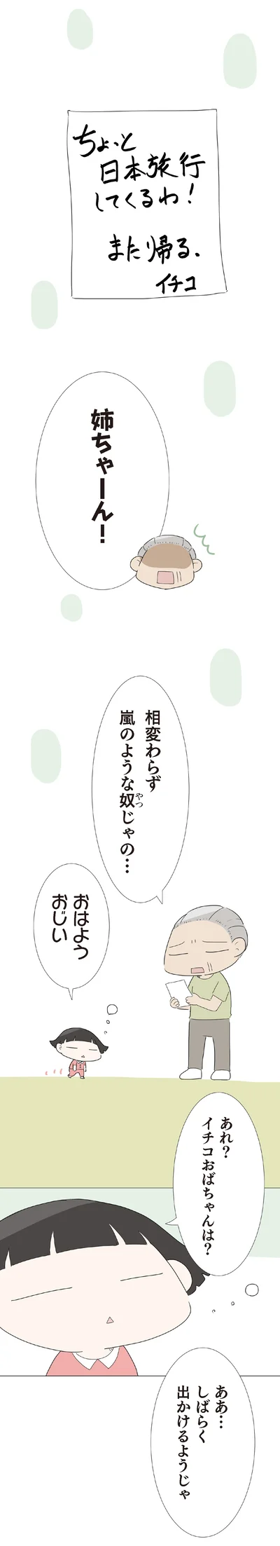 嵐のような奴じゃの…