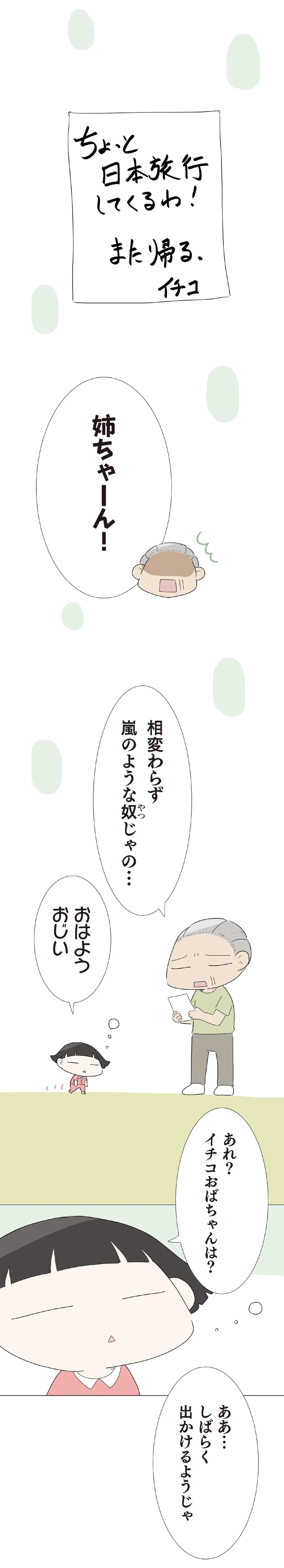 嵐のような奴じゃの…