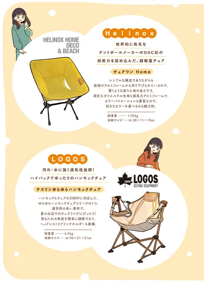 『おてがる 座るだけアウトドア チェアリングはじめます』より