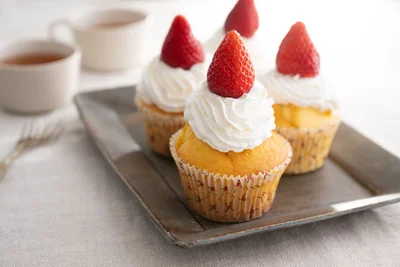 姉弟でつくった思い出のケーキ