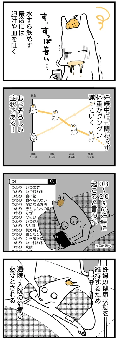 水すら飲めず最後には