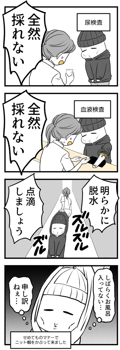 明らかに脱水