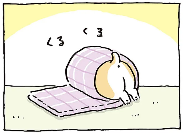 柴犬あるある？ タオルを見つけてやっちゃう行動／しばんばん（2）