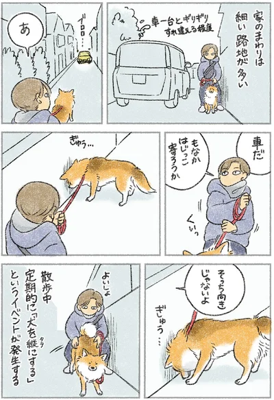 『犬を揉む -ぺちょら… ときどき 帰宅拒否-』より