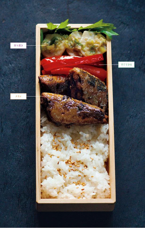 さんま煮弁当