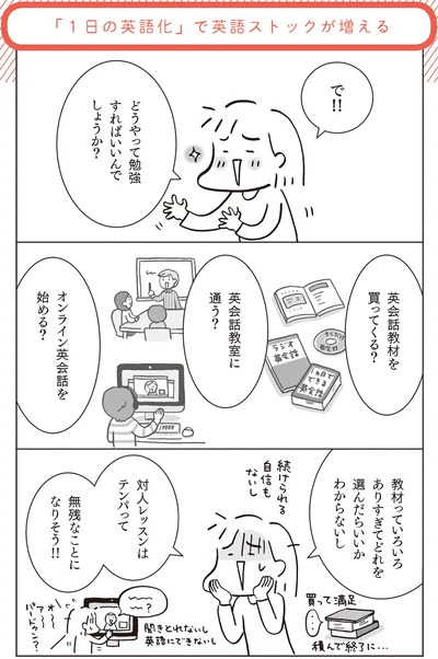 『マンガでおさらい中学英語 英会話スタート編』より