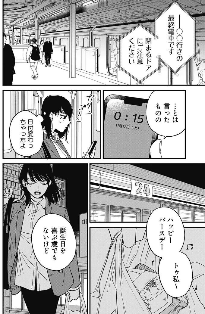 誕生日を喜ぶ歳でもないけど