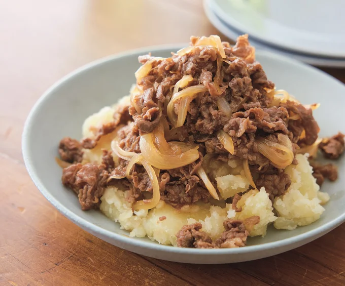 マッシュ肉じゃが