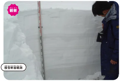 積雪断面観測