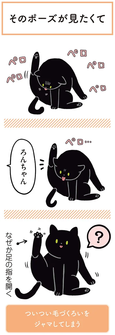 『黒猫ろんと暮らしたら』より