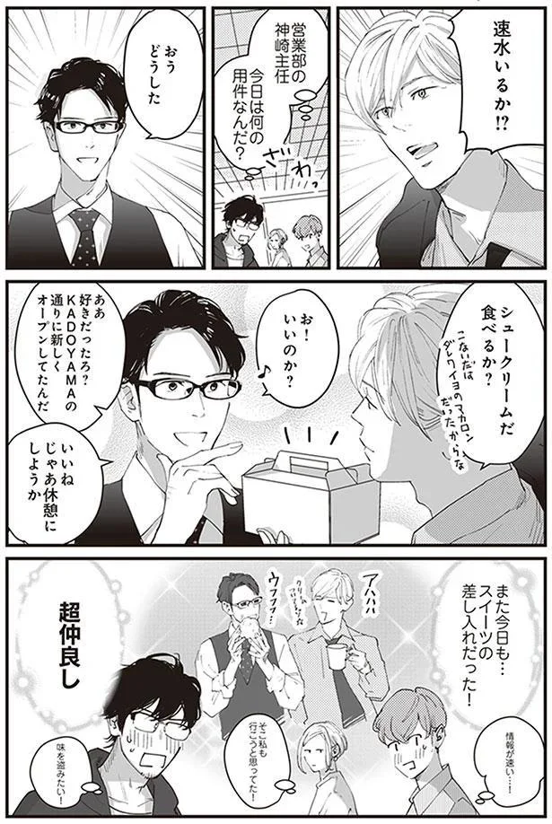 休憩にしようか
