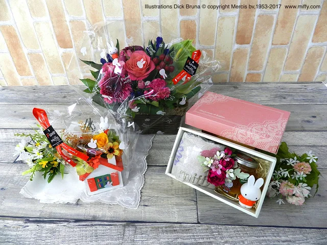 今年の敬老の日は｢カワイイ｣がおすすめ！ 乙女心くすぐるミッフィーのお花