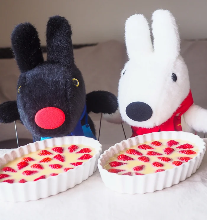 ぎっしりいちごに感動！「いちごのプリングラタン」をリサとガスパールがお手伝い【リサとガスパールのボナペティ】