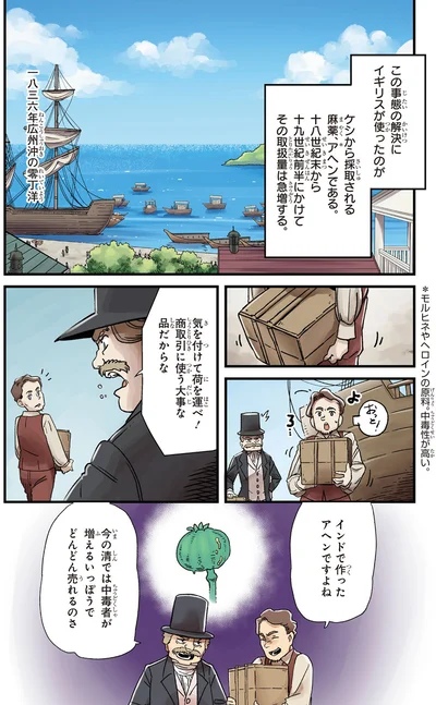 『角川まんが学習シリーズ 世界の歴史 11 ヨーロッパの自由主義とアジアの動揺 一八三〇～一八六〇年』より