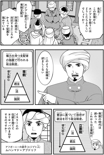 『角川まんが学習シリーズ 世界の歴史 13 帝国主義と抵抗する人々 一八九〇～一九一〇年』より