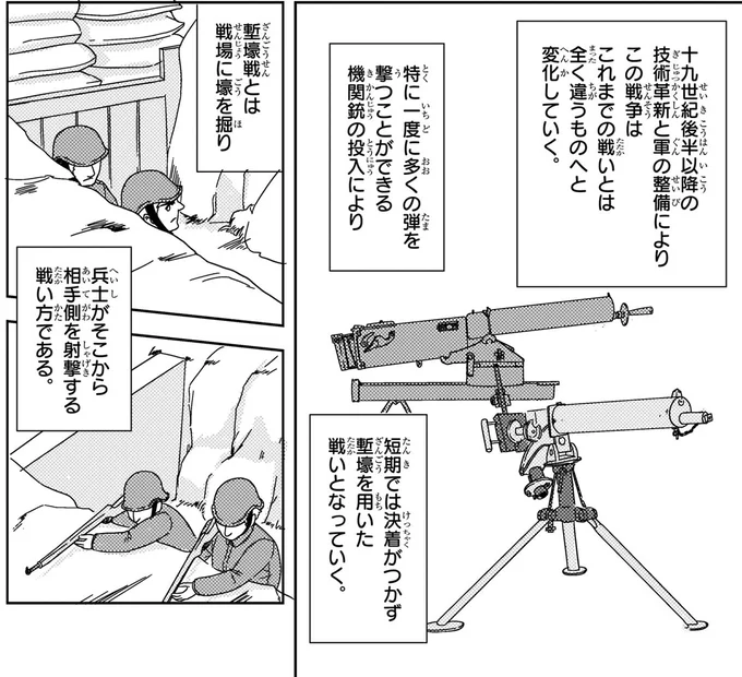『角川まんが学習シリーズ 世界の歴史 14 第一次世界大戦とアジアの動向 一九〇〇～一九一九年』より