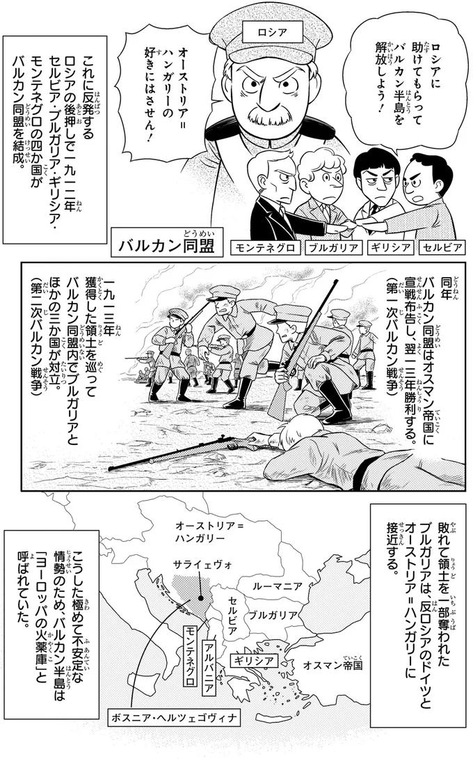 バルカン半島を解放しよう！