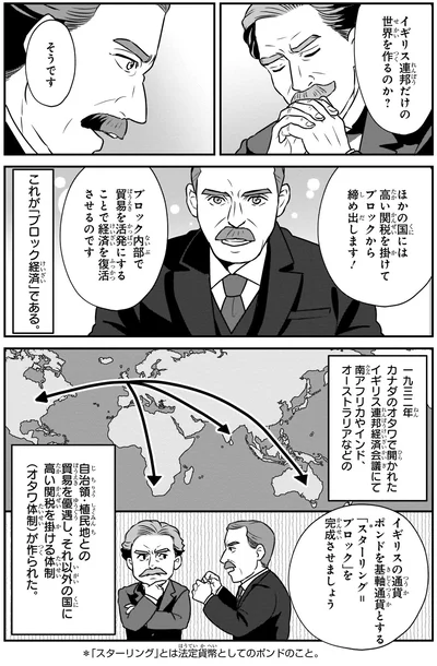「スターリング＝ブロック」を完成させましょう