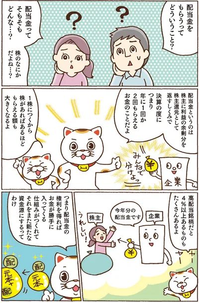 配当金ってそもそもどんな…？