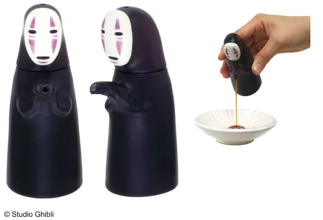 あのカオナシが｢しょうゆ差し｣に！ 楽しい食卓で子どもの食欲もアップ