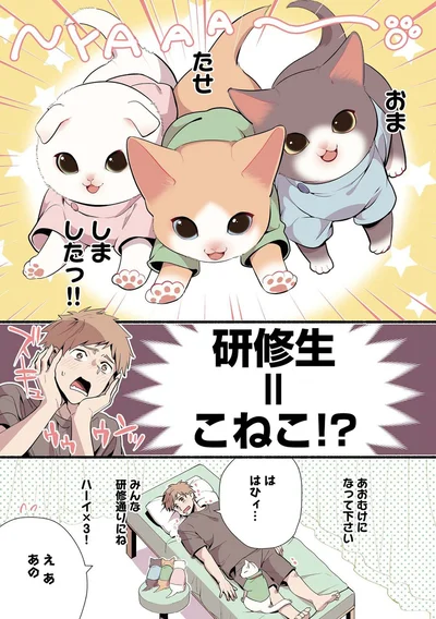 『ねこのマッサージ屋さん』より