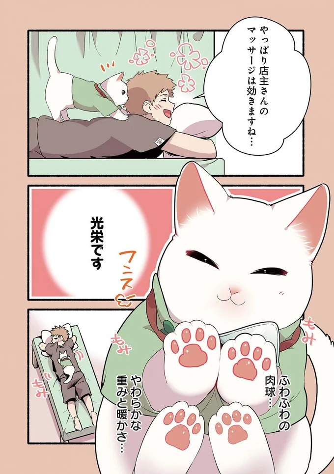 『ねこのマッサージ屋さん』より