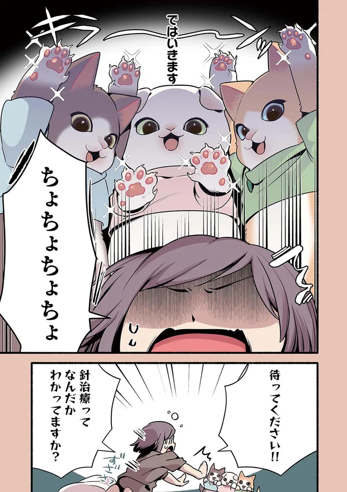 『ねこのマッサージ屋さん』より