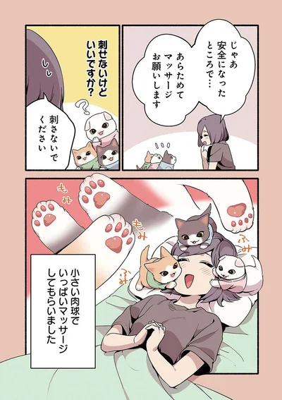 『ねこのマッサージ屋さん』より