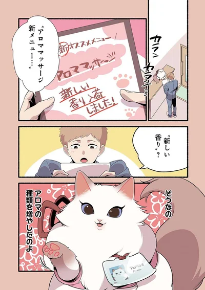 『ねこのマッサージ屋さん』より