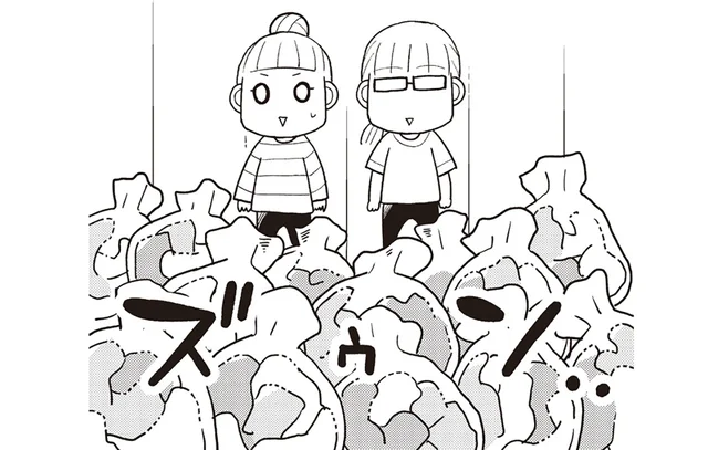 収納カオスな友人宅で出た不要な衣類、その量がとんでもなかった！／二度と散らからない部屋になりました 見えないところも整理整頓編（12）