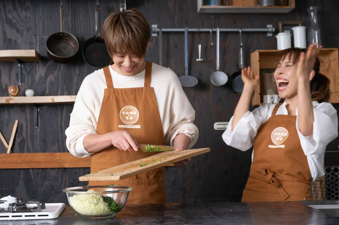 こでしか見られない姉弟料理コラボ！