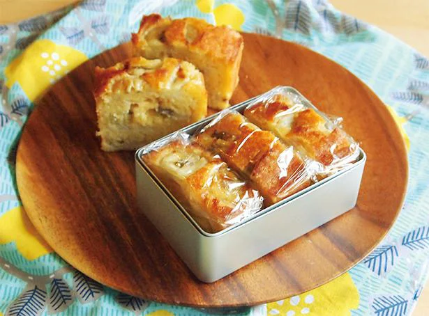 夜にも朝にも食べたくなる！ おすそ分けにも◎な 「小腹にバナナケーキ弁当」【大人気ブロガーの「東京弁当生活帖】（5）