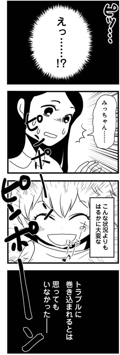 トラブルに巻き込まれるとは