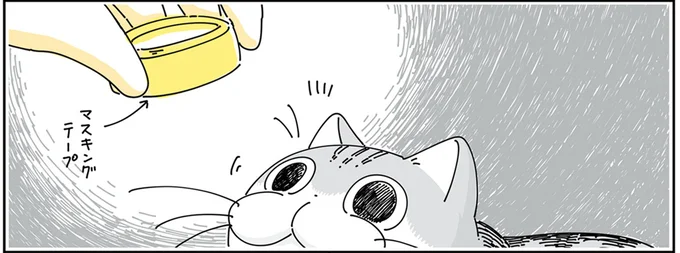 マスキングテープを…