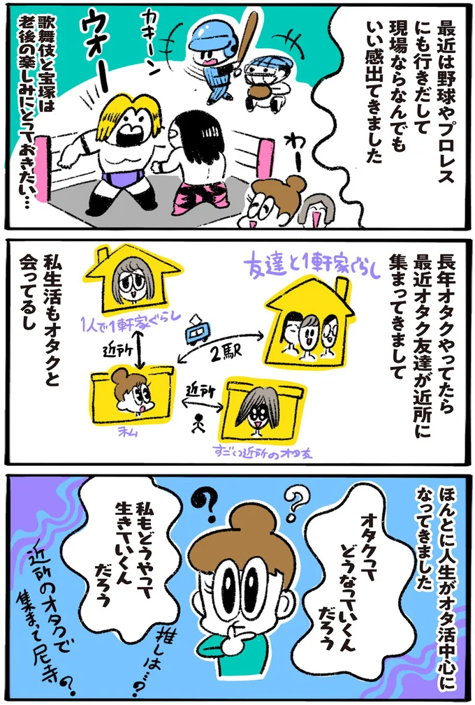 オタクってどうなっていくんだろう