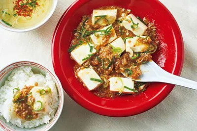 レンジで麻婆豆腐