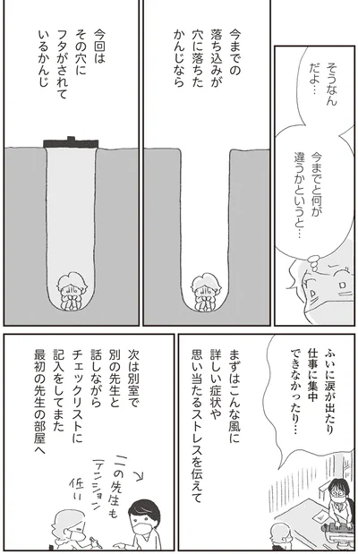 『誰でもみんなうつになる 私のプチうつ脱出ガイド』より