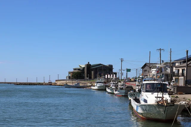福井県坂井市にある三国港