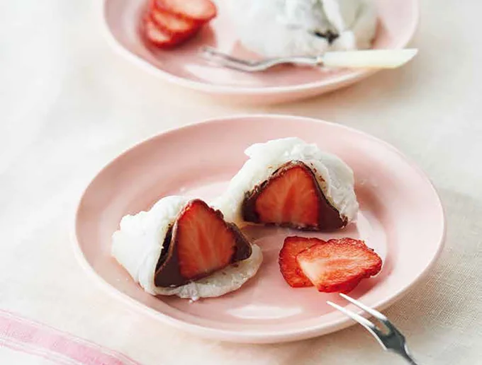 生チョコいちご大福