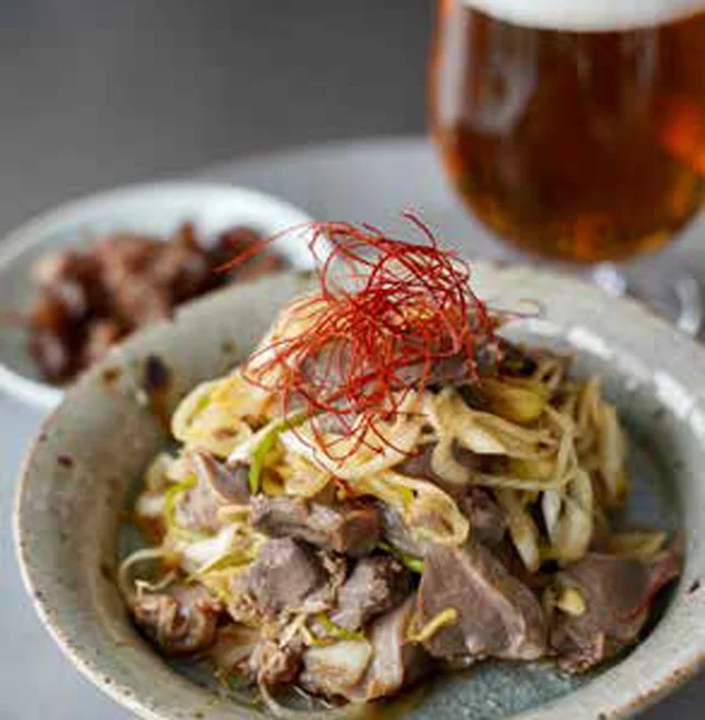 高たんぱく低糖質の砂肝をスパイシーに仕上げた「砂肝と長ねぎの居酒屋風」／気分があがるおうち飲み（6）