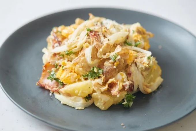 材料は4つだけ!超シンプルなポテサラ