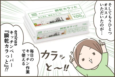 キッチンペーパー『瞬乾カラッと』