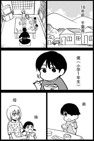 18年前のこと