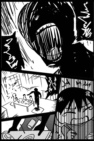 暴れ出す父